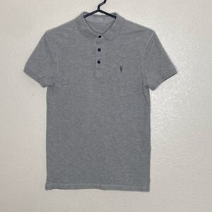 ALLSAINTS Men’s Gray Polo Shirt Size XS
